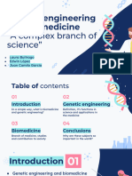 Genetic Engineering and Biomedicine