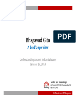 Bhagavad Gita: A Bird's Eye View