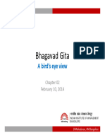 Bhagavad Gita: A Bird's Eye View