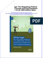 Off The Target The Stagnating Political Economy of Europe and Post Pandemic Recovery 1St Ed 2022 Edition Nasir Download PDF Chapter