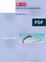 Google Glass Pptx- Charan Kumar K