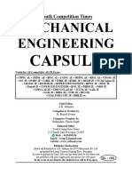 Mechanical Engineering Capsule