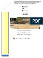 Informe Geologia Estructural Barrientos