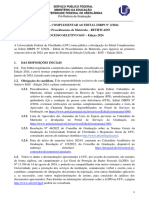 Serviço Público Federal Ministério Da Educação Universidade Federal de Uberlândia