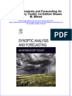 Synoptic Analysis and Forecasting An Introductory Toolkit 1St Edition Shawn M Milrad Full Download Chapter