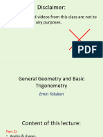 5 General Geometry