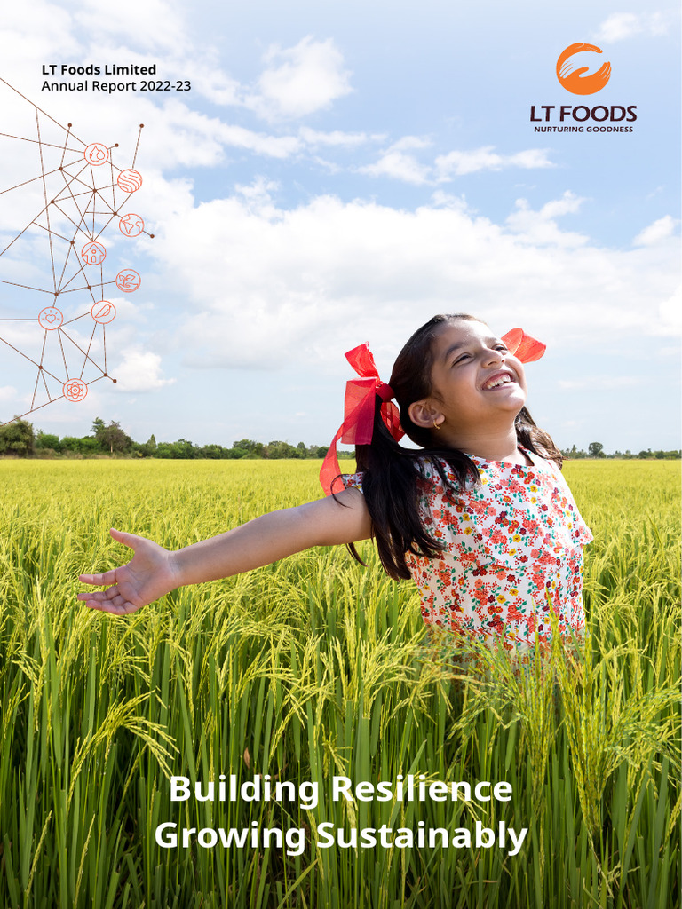 LT Foods Annual Report FY 2022 23 | PDF | Sustainability | Brand