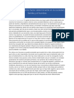 La Economía Como Factor Determinante en La Sociedad