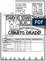 Examen Del Segundo Trimestre