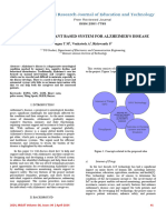 SECURE IOT ASSISTANT BASED SYSTEM FOR ALZHEIMERS DISEASE