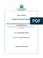 Trabajo Fin de Grado: Sistema Fagocítico Mononuclear: Descripción y Papel en La Patología Clínica