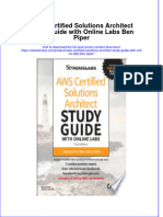 Aws Certified Solutions Architect Study Guide With Online Labs Ben Piper full chapter