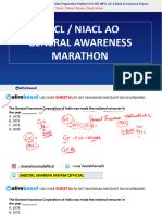 Uiicl Niacl Ao General Awareness Marathon Notes
