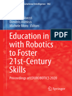Education in & With Robotics To Foster 21st-Century Skills: Monica Malvezzi Dimitris Alimisis Michele Moro Editors