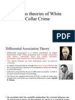 2. Differential Association Theory
