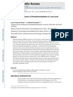 Proposed Mechanisms of Photobiomodulation or Low-Level Light Therapy