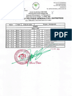 Planning Travaux Diriges L3 Second Semestre 2023-2024