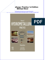 documentmass_739Hydrometallurgy Practice 1St Edition Michael Nicol full chapter
