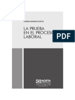 La Prueba en El Proceso Laboral