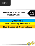 Computer Systems Servicing: Quarter 3