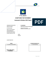 PT XL Axiata Acceptance Test Document Indonesia XL Wireless 2022 Project