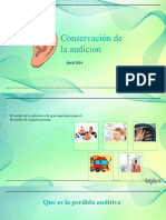 Conservacion de La Audicion