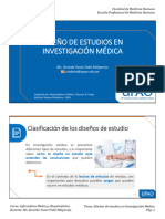 Diseño de Estudios en Investigación Médica