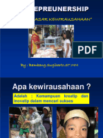 Konsep Dasar Kewirausahaan (Sesi.1)