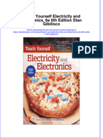 Teach Yourself Electricity And Electronics 6E 6Th Edition Stan Gibilisco full download chapter