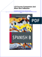 Ib Spanish B Course Companion 2Nd Edition Ana Valbuena full chapter