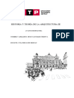 Historia y Teoría de La Arquitectura III