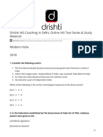 Prelims-Gs Paper QUESTION Modern-India