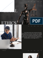 Legal Ethics Report