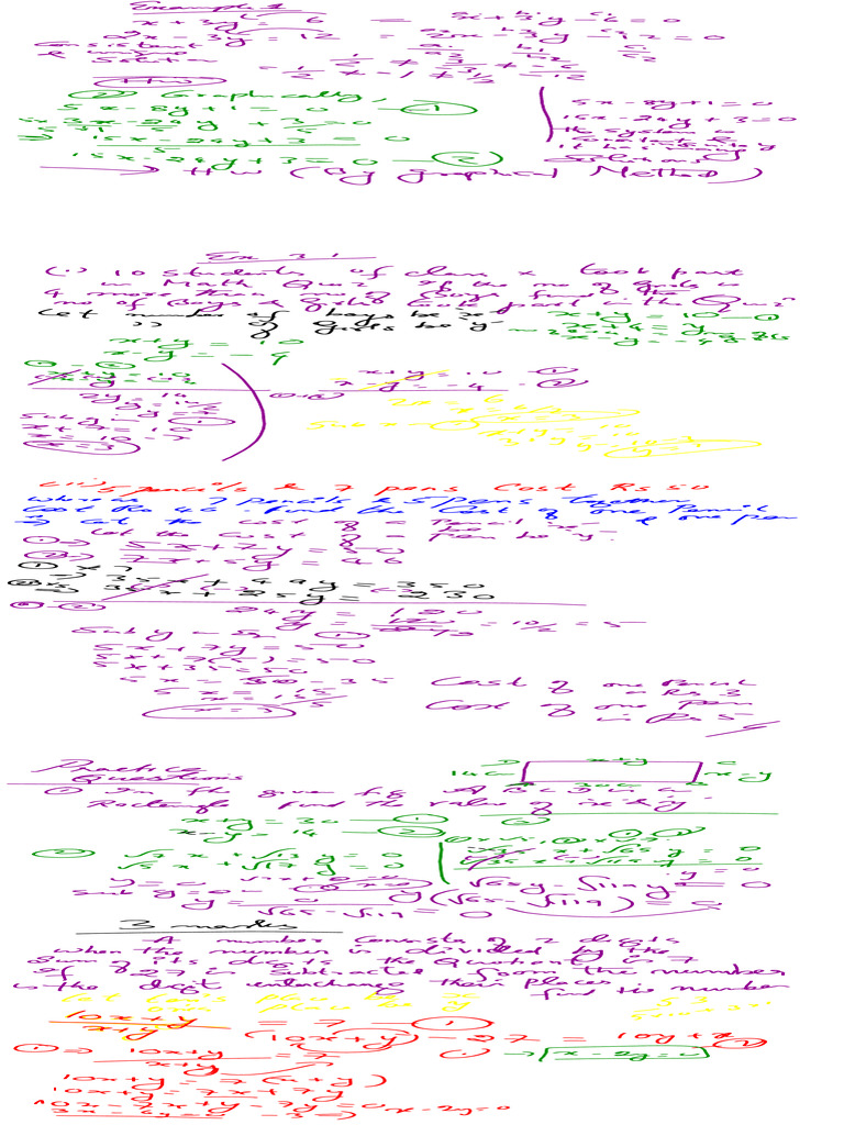 Exercises & Examples | PDF