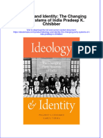 Ideology And Identity The Changing Party Systems Of India Pradeep K Chhibber full chapter