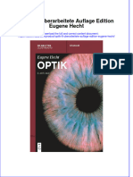 Optik 8 Uberarbeitete Auflage Edition Eugene Hecht Download PDF Chapter