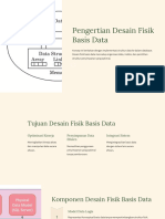 Pengertian Desain Fisik Basis Data