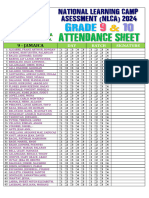 Nlca 2024 g9 Attendance Sheet - Jamaica