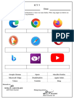 ICT Worksheet 1