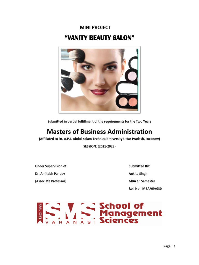 Vanity Beauty Salon Business Plan | PDF | Customer | Search Engine ...