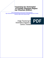 Image Processing For Automated Diagnosis of Cardiac Diseases Rajeev Kumar Chauhan Editor Full Chapter