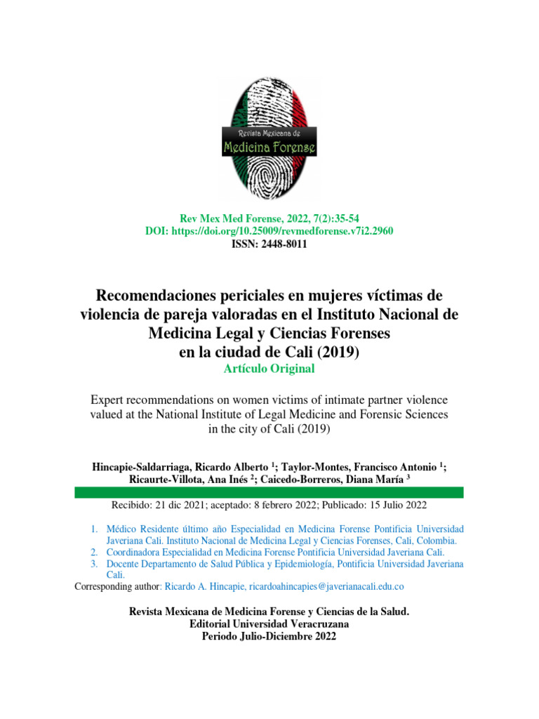 2979 13580 1 PB | PDF | La violencia contra las mujeres ...
