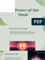 The Power of Mind
