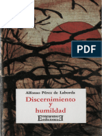 Perez de Laborda Francisco - Discernimiento Y Humildad