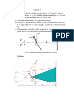 Tutorial 7 - Solution