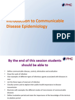 Introduction To Communicable Disease