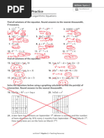 Table of The Gamma Function For Complex | PDF | Equations
