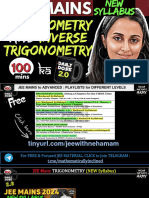 2.0 Jee (Main) Trigonometry & Inverse (New Syllabus)