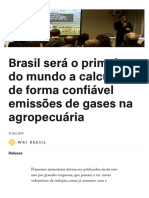 Brasil Será o Primeiro Do Mundo A Calcular de For