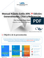 Power Estilo APA 7a Edic (Generalidades, Citas y Referencias)